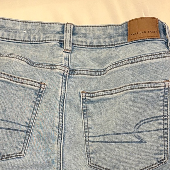 American Eagle Outfitters Light Blue Women's Jeggings - Picture 3 of 6